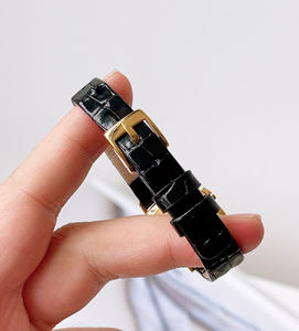 Montre à quartz haut de gamme 2025 la plus luxueuse, motif crocodile noir, en cuir résistant aux rayures, pour barbecue en plein air - Product Image 5