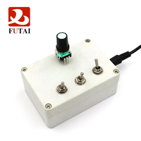 Bouton translucide en plastique noir bouton de pédale de guitare électrique Pot potentiomètre boutons accessoires de guitare