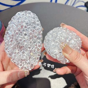 Nieuwe speciale handzame stressverlichtende novelty party-favour cadeau kristallen handgemaakte geluidmakende squishy bal voor tieners ASMR squeeze fidget toy - Product Image 2