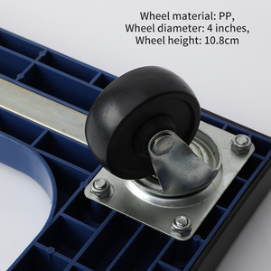 Đồ nội thất bằng nhựa Dolly di chuyển Dolly 4 bánh xe đồ nội thất nặng mover - Product Image 2