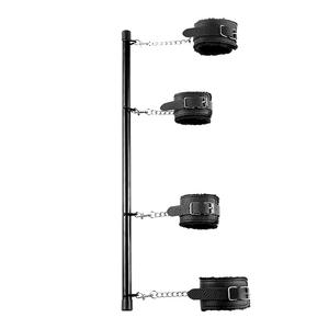 Accessoires de sexe SM, menottes en <span class=keywords><strong>tube</strong></span> d'acier <span class=keywords><strong>métallique</strong></span>, manilles de <span class=keywords><strong>cheville</strong></span>, ensemble de retenue, reliure de couple, jouet de retenue - Product Image 1