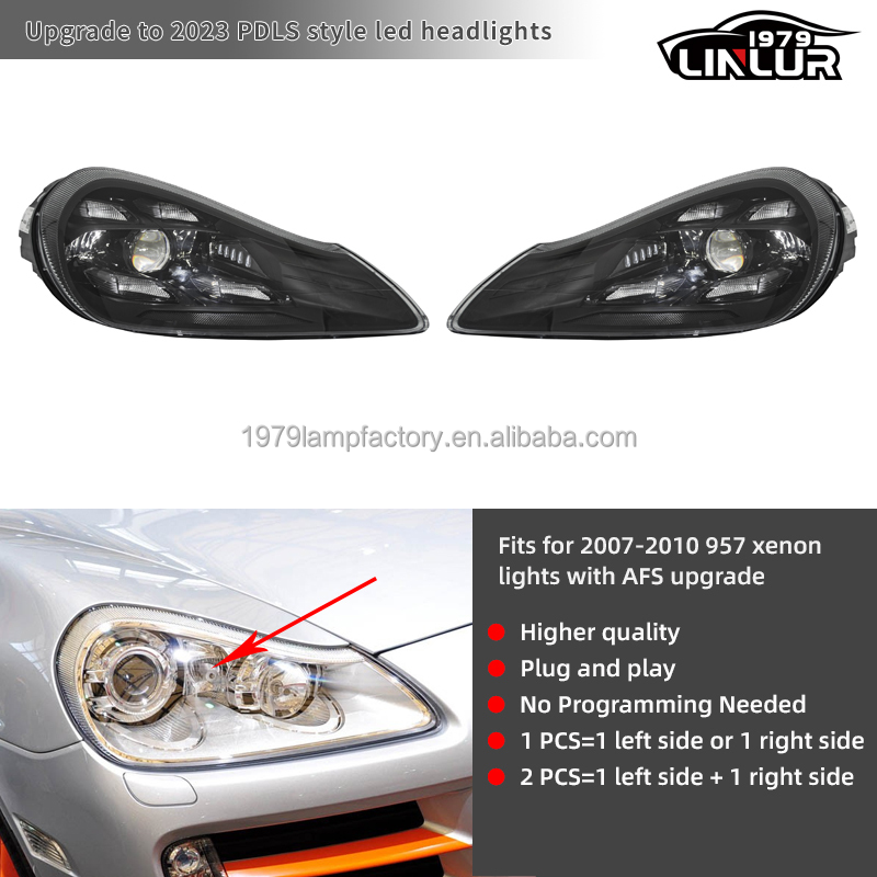 Para luces de xenón con actualización AFS