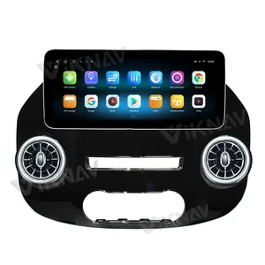 Автомобильный GPS-навигатор 12,3 дюймов для Mercedes Benz Vito 2016-2020 Android, автомобильный радиоприемник, стереоприемник, мультимедийный видеоплеер