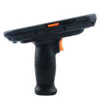 Escáner RFID Portátil Android Robusto con Empuñadura de Pistola, Diseñado para Lectura UHF de Largo Alcance y Escaneo de Códigos QR