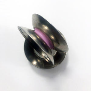 高品質フランジセラミックワイヤガイドプーリー（繊維産業向け）60*13 プラスチック OEMカスタマイズ可能 ISO9001認証 1年保証 - Product Image 2