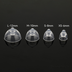 โดมซิลิโคนกันน้ำ Oticon MiniFit Eco-Friendly ขนาด 6/8/10/12 มม. สำหรับเครื่องช่วยฟัง  แบบ Bass Double Vent  ฝาครอบหูแบบ Universal สำหรับผู้มีปัญหาทางการได้ยิน - Product Image 2