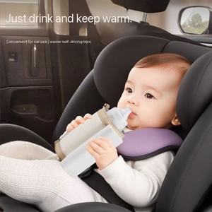 Portable Bottle Warmer Fast Heating Accurate <b>Temperature</b> <b>Control</b> Milk Bottle Warmer Cover Multifunctional ABS Leather for Home - Product Image 5