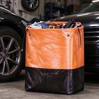 Sac de rangement en PE avec cordon de serrage pour colis, pochette organisatrice en plastique pour colis, vente en gros