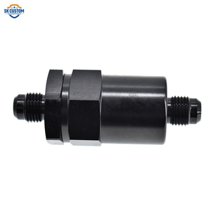 SK Billet personnalisé en aluminium 12mm 15.4mm anti-retour unidirectionnel carburant essence Diesel <span class=keywords><strong>filtre</strong></span> à carburant <span class=keywords><strong>clapet</strong></span> anti-retour d'eau - Product Image 6