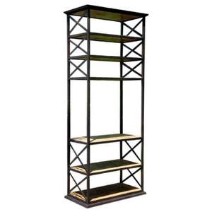 Étagère d'ameublement industriel et vintage à usage général en fer métal manguier conçu style antique-pour les applications scolaires - Product Image 1