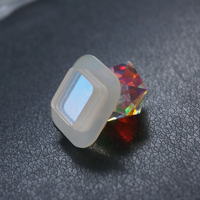 Verre saphir plat avec revêtement antireflet personnalisable, épaisseurs 0,33 mm, 0,4 mm, 0,5 mm, 0,8 mm, 1 mm, 1,2 mm, 1,5 mm, en forme de disque, plaque ou lentille