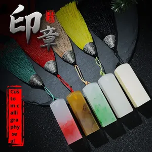 <span class=keywords><strong>Timbre</strong></span> personnalisé en résine acrylique avec nom et nom de l'entreprise, cadeau de graduation vintage pour les entreprises - Product Image 2