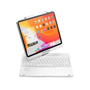Étui de protection rotatif tactile pour clavier compatible avec <span class=keywords><strong>iPad</strong></span> <span class=keywords><strong>Pro</strong></span> 12,9 pouces 2024, étui pour tablette de 10e génération, modèle F129TS - Product Image 5