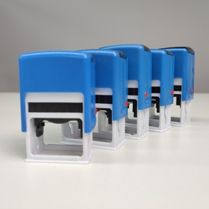 Réglable Personnalisée <span class=keywords><strong>Signature</strong></span> Timbre Blanc Cas Auto Encrage En Caoutchouc Timbres - Product Image 5
