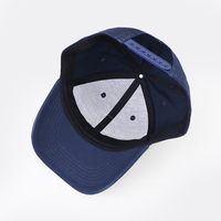 Gorra de Béisbol de 6 Paneles con Parche de Goma, Visera Curva, Logotipo Personalizado, Gorras de Béisbol Estructuradas para Hombre, Fábrica con Certificación BSCI