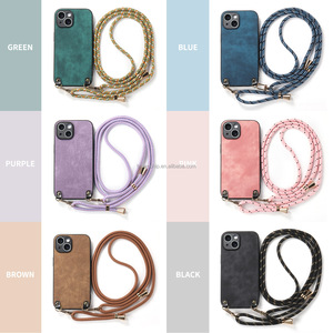 <span class=keywords><strong>Coque</strong></span> en gros en vrac bandoulière <span class=keywords><strong>pas</strong></span> <span class=keywords><strong>cher</strong></span> mode Sublimation luxe téléphone fronde étui pour Iphone 16 Pro Max couverture de téléphone portable - Product Image 6