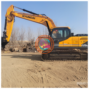 รถขุดตีนตะขาบมือสองฮุนได220-9 305 225รถฮุนได215มือสองรถขุดขนาดกลาง - Product Image 4