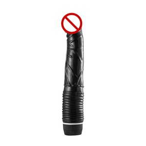 Ungu hitam Pink kristal 23cm lembut TPE ABS <span class=keywords><strong>Vibrator</strong></span> Dildo realistis Wanita mainan seks untuk wanita dengan harga murah - Product Image 4