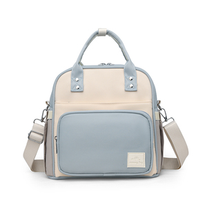 Nuevo bolso multifuncional informal versátil para mamá, gran capacidad, moda personalizada, bolsa de pañales para madre y bebé, mochila informal OEM para bebé - Product Image 2