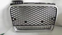 Nouveau pare-chocs avant de style RS4 de haute qualité PNB, grille en nid d'abeille, cadre inférieur en ABS, Audi A4/S4 B7 2005-2007, facile à installer, garantie 1 an