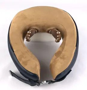 Pin điện du lịch xách tay sưởi ấm nhào Shiatsu U hình không dây cổ tử cung cổ massager