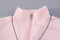 2025 nouveau décontracté filles doublé polaire hiver tenue bébé fille enfants hiver sweat Cardigan deux pièces ensemble