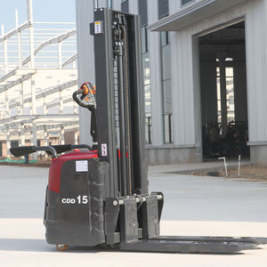 Apilador Semieléctrico Directo de Fábrica, Capacidad de 1.5 Toneladas y 2 Toneladas, Apilador de Palés <span class=keywords><strong>Manual</strong></span> con Potencia <span class=keywords><strong>Manual</strong></span> para la Venta - Product Image 2