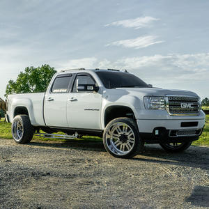 Rines Forjados de Perfil Bajo de 20, 22 y 24 Pulgadas 6139.7 8180 8165.1 para Camionetas, Diseño Brillante para Silverado 1500 2500HD 3500HD - Product Image 6