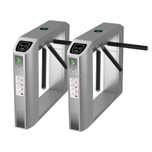 Tourniquet trépied porte de sécurité contrôle d'accès porte piétonne Anti-talonnage bibliothèque résidentielle acier inoxydable304 IP54 - Product Image 2