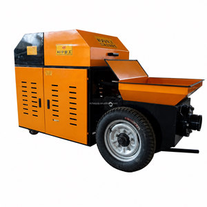 Pompe à Béton Électrique Mobile Mini 7,5m³/h pour Coulée de Béton et Envoi vers les Bâtiments en Hauteur - Offre Spéciale - Product Image 3