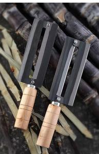 سكين مقشرة صغيرة من الفولاذ المقاوم للصدأ عالية الكربون الصلب مع مقبض خشبي - Product Image 6