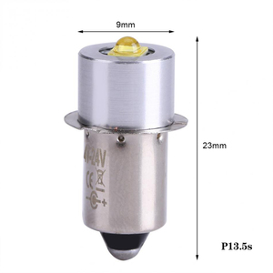 P13.5S <span class=keywords><strong>3</strong></span> Wát 3V 6-24V 4-12V <span class=keywords><strong>LED</strong></span> Flashlight Bulb Thay Thế Một Phần Chuyển Đổi Kit Bóng Đèn Cho <span class=keywords><strong>3</strong></span>-20 Cells C & D <span class=keywords><strong>Maglite</strong></span> Đèn Pin - Product Image 3
