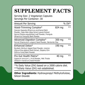 Capsules Minceur OEM ODM : Complexe Digestif Avancé pour le Soutien du Système Digestif – Capsules Détox Améliorées Benton - Product Image 2
