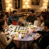Jeu de société Splendor, jeu de table compétitif multijoueur pour les soirées, les loisirs et le divertissement, avec des cartes d'extension des villes