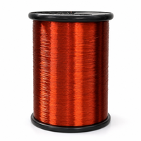Fil de cuivre émaillé résistant à l'usure AWG22 20 18 16 14 12 pour moteur/transformateur industriel