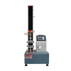 Máquina de prueba de tracción Universal de microordenador, máquina de prueba de tracción Universal eléctrica de una sola columna, probador de tracción