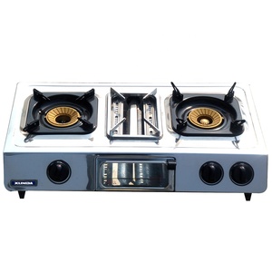 Xunda Chine Gros Cuisinière À <span class=keywords><strong>Gaz</strong></span> <span class=keywords><strong>3</strong></span> Brûleurs En Acier Inoxydable Table Cuisinière À <span class=keywords><strong>Gaz</strong></span> Plaques De Cuisson - Product Image 1