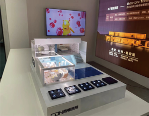 Caja de Exhibición para Hogar Inteligente, Fácil de Transportar, <span class=keywords><strong>Compatible</strong></span> <span class=keywords><strong>con</strong></span> Servicio OEM, Modelo de Hogar Inteligente para Hotel - Product Image 4