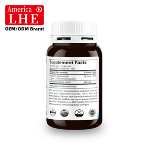 Fabricante de Suplementos Nutracéuticos NAC 600 mg con Selenio para Apoyo Antioxidante y Antienvejecimiento 100 Cápsulas de NAC - Product Image 6