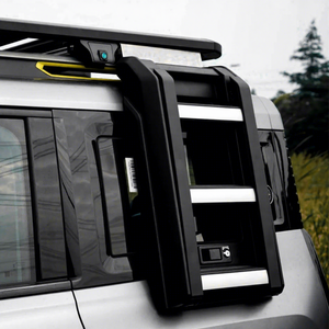 رف للطرق الوعرة قابل للطي والرفع، حماية من الألومنيوم، سلم جانبي قابل للطي للتسلق لملحقات جيتاور ترافلر T2 - Product Image 1