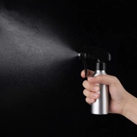 Expédition immédiate – Flacons OEM/ODM en aluminium recyclable et écologique de 100 ml à 1000 ml avec pompe pulvérisatrice, forme et couleur personnalisables pour nettoyant visage