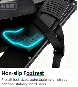 Rameur d'intérieur pliable à résistance à <span class=keywords><strong>air</strong></span>, équipement <span class=keywords><strong>de</strong></span> fitness pour entraînement complet du corps, idéal pour la maison et la <span class=keywords><strong>salle</strong></span> <span class=keywords><strong>de</strong></span> <span class=keywords><strong>sport</strong></span> - Product Image 5