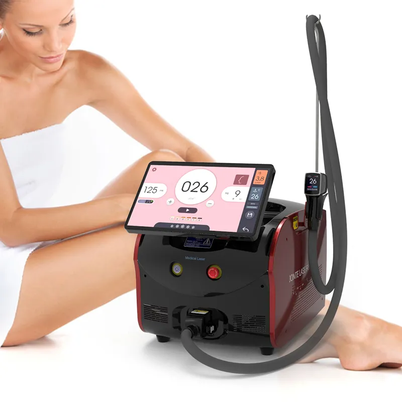 Triplo Comprimento De Onda Laser 755Nm 1064Nm 808Nmnm Diodo Laser Equipamento Portátil De Remoção De Cabelo