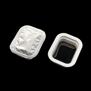 Sulide 22ml Transparent Blanc Carré Ketchup Conteneur pp Blister Jetable Scellable En Plastique Sauce Soja Tasse Emballage - Product Image 6