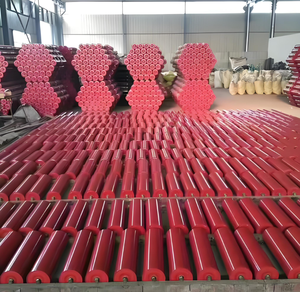 Resistente minerale montagna nastro trasportatore rullo fannulloni attrezzature per il trasporto di prodotti chimici con durevole trasporto rullo fannullone - Product Image 5