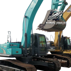 Excavatrice d'occasion Kobelco 260-8, marque japonaise d'origine, 26 tonnes, sur chenilles en caoutchouc, grande taille, modèle 2023, godet de 1,3 m - Product Image 1