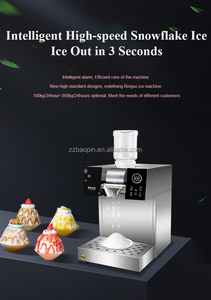 Máquina raspadora de <span class=keywords><strong>hielo</strong></span> doméstica de notable estabilidad OEM, máquina de <span class=keywords><strong>hielo</strong></span> raspado, máquina de helado eléctrica, acero inoxidable plateado - Product Image 4