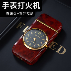 Encendedor de Gas Butano Recargable con Forma de Moneda, Pantalla LED, Caja Metálica, Mecanismo Hangzhou, Resistente al Viento, para Hombre, Regalo Empresarial - Product Image 4