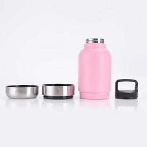 Botella de Agua para Perro de Acero Inoxidable de 32 oz con Aislamiento al Vacío, Ecológica, con Logotipo Personalizado y Tazones Desmontables, Perfecta para Viajes - Product Image 2