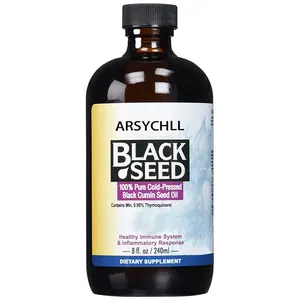 Premium Therapeutic Grade OEM Organic Black Seed Oil